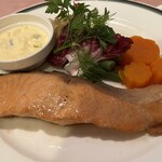 味のレストラン えびすや - 生鮭のバター焼き