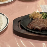 味のレストラン えびすや - サーロインステーキ