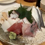 漁火 - 刺身盛り合わせ並