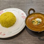 Indhian Resutoran Saino - ランチキーマカレー