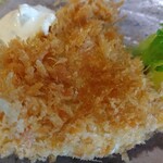 ソウルフードカフェ　カモメ - ほこほこ白身魚のフライ