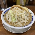 らーめん大 - 231014らーめん醬油850円ニンニク多め野菜多め