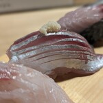 天史朗鮨 - 小田原産のアジ