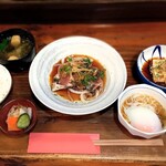 居魚家 ぎんた - 本日の定食　かつおたたき