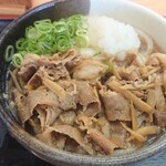 桃山亭 - 肉ぶっかけひや中(^^)vこっちの方が量が多く見える✨