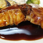 キッチン ブルー グローブ - タップリなソース