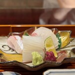 壽山 - 鯛とケンサキイカ