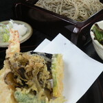 手打そば 山泉 - 料理写真:天せいろ　1,850円