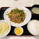 Houseibou - ♪青椒肉絲定食¥780