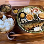 Gohanya Kururi - ◆ 塩さば定食 ¥950-
