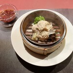 Ji-Cube - 蒸し野菜と湯葉 山椒 黒酢のソース