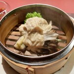 Ji-Cube - 蒸し野菜と湯葉 山椒 黒酢のソース