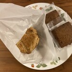 シヅカ洋菓子店 自然菓子研究所 - さつまいもパイ& フルーツビスケットレーズン