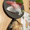 Sushi Sake Sakana Sugitama - 本日の欲張りな刺身四点盛り、ガリ