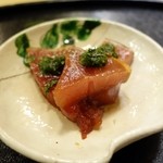 小笹寿し - めじまぐろ　漬け