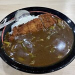 小倉名物肉うどん いのうえ - 厚切りカツカレー