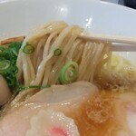 中華蕎麦 くり八 - 中太麺味助