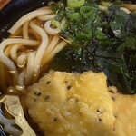 Sumaru Tei - 2023/11/14
      新爆盛四天王 鶏天ワカメW 500円
      ✳︎麺2玉、鶏天×2、ワカメW
      ✳︎白飯大盛&ちりめん付き
      メンチカツ JAF会員特典