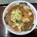 二本松バイパスドライブイン - 味噌ラーメン640円