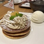 菜の花 ムーンカフェ - 復刻！どらやきモンブラン