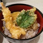 Namioka Udon Shin - ミニ天丼400円