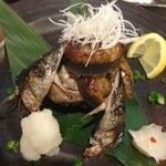 だいもん家 - 秋刀魚わた醤油焼き