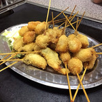 だるまや - 串の盛りが半端ない