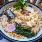 おそば 増田屋 - 天とじ蕎麦 ¥1,200