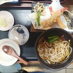 Teuchi Soba Komatsuya - 海老天そば(税込1,650円)