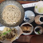 手打ちそば 小松屋 - まいたけ蕎麦御膳(税込1,430円)