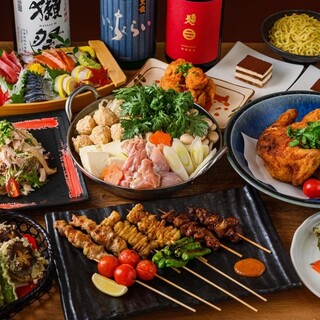 You can choose from 2,200 yen! Course menu with a wide range of lineup