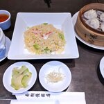 南翔饅頭店 - 蟹炒飯セット