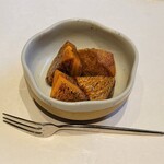 鮨 久いち - ◆デザート 和歌山産柿(きざわし)