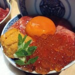 大皿焼肉 老中 - ウニいくら丼