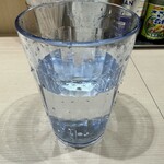 ラーメンみなみ - デカお冷やグラス