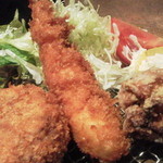 駿河 - 2013.11.11  フライ類は大きく、美味いのにあっさり☆　絶品です☆☆