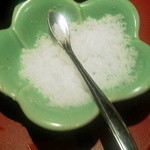 駿河 - 2013.11.11  とんかつ定食に付いてくる　塩☆