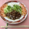 Tenryuu - 坦々麺スープなし、きれいな盛り付けは、天龍らしくない