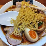 オランダ軒 - 麺アップ