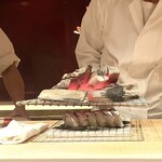 千葉たかおか - 炭火で炙ります
