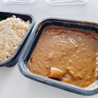レストランアラスカ フェスティバルタワー - 歩いてる間にフチを汚しちゃいました(^^;;
