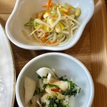 カフェスタジオ 言の波 - 小鉢・お漬物