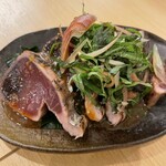 スシノミヤ - 本日のおすすめ、カツオたたき。