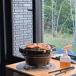 TSUSHIMI - 原木椎茸焼いてます！