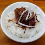 らーめん松 - 豚ごはん 200円