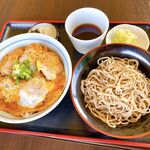 Soba Deizu - とじカツ丼セット