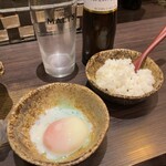 中華そば くにまつ - TKGにして食べた