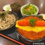 蕎麦DAYS - 圧巻のめんたいイクラだしまき丼セット