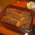 Sumiyaki Unagi Kawafuji - 上うな重(1匹)