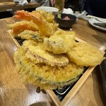 Atesushi Tempura Sakaba Sushi Pa - よりどり10種の天ぷら盛合せ